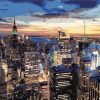 New York Night View - Cities Paint By Number