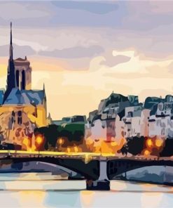 New Year's Eve in Paris - Cities Paint By Number