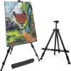 Black Adjustable Aluminum Easels