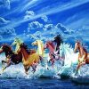 Horse and Waves - Animals Paint By Number