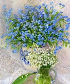 Lily Of the Valley Flowers -  Flowers Paint By Number