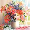 Bloom Flowers Bouquet -  Flowers Paint By Number
