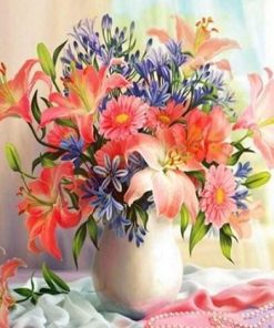 Bloom Flowers Bouquet -  Flowers Paint By Number