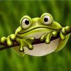 Green Frog - Animals Paint By Number