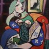Woman Paint By Van Gogh - Abstract Paint By Number
