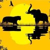 African Safari Animals - Animals Paint By Number