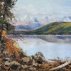 Lake McDonald paint by numbers