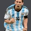 Lionel Messi Celebrity paint by numbers