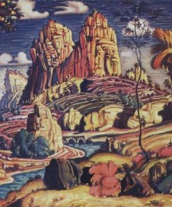 Memories of Mantegna By Konstantin Bogaevsky - Landscape Paint By Number