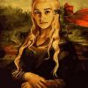 Mona Lisa Daenerys paint by numbers