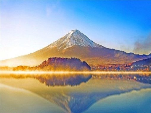 Mountain Reflection on The Lake paint by numbers