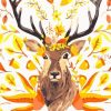 Noble Deer paint by numbers