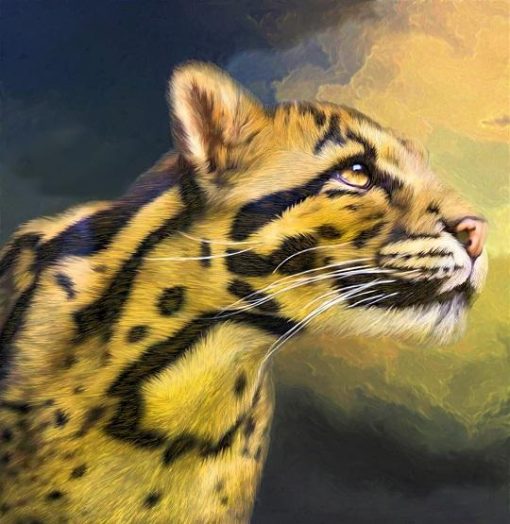 Ocelot paint by numbers