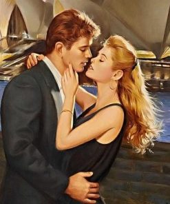 Beautiful Romance Couple - Romance and Love Paint By Number