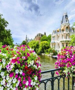 Bridges in Amsterdam - Cities Paint By Number