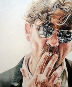 Smoking Man - People Paint By Number