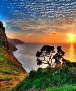 Valley of The Rocks Sunset - Landscape Paint By Number