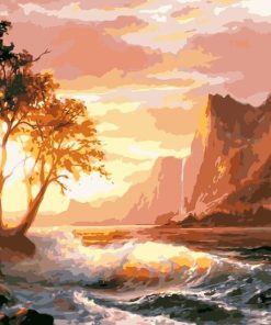 Mountain Sea - Landscape Paint By Number