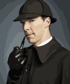 Sherlock Holmes paint by numbers