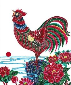 Red Chicken - Birds Paint By Number