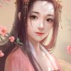 Ancient Beautiful Girl - People Paint By Number