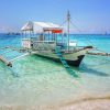 Boat In Filippines Boracay - Seascape Paint By Number
