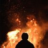 Fire Man Silhouette - NEW Paint By Numbers