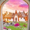 Fairytale Houses in Romania - NEW Paint By Numbers