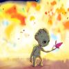 Fan Art Baby Groot - NEW Paint By Number