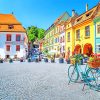 Sighisoara Old Town - NEW Paint By Numbers