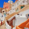 Santorini Greece Europe paint by numbers paint by numbers