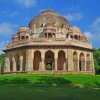 Lodhi Garden Delhi paint by numbers