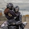 Motorcycle Couple paint by numbers