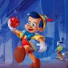 Pinocchio Cartoon paint by numbers