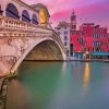 Rialto Bridge Italy paint by number