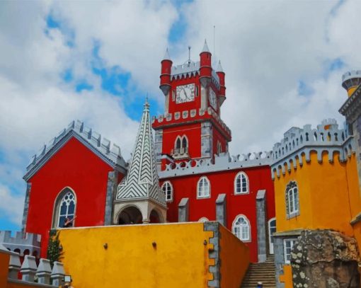 Sintra Cascais Natural Park paint by numbers