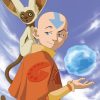 Avatar The Last Air Bender Aang paint by numbers