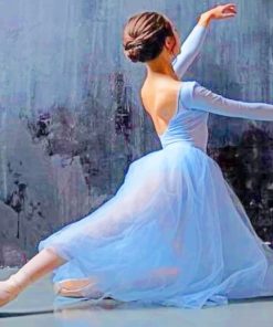 Classic Ballerina paint by numbers