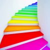 Colorful Stairs paint by numbers