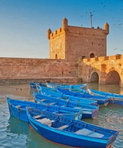 Essaouira Morocco paint by numbers