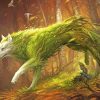 Forest Wolf paint by numbers