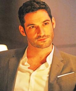 Tom Ellis Lucifer Paint by numbers