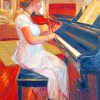 Vintage Violinist paint by numbers