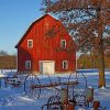 Aesthetic Barn Paint by numbers