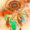 Aesthetic Colorful Dream Catcher Paint by numbers