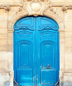 Blue Door paint by numbers