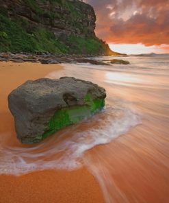 Bungan Beach paint by numbers