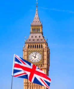 Clock Tower London paint by numbers