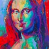 Colorful Mona Lisa Paint by numbers