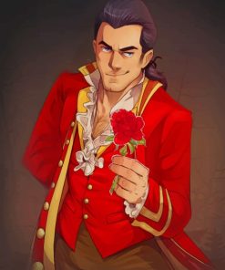 Gaston Disney paint by numbers